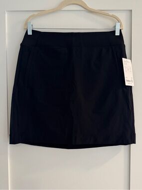 Athleta NWT Brooklyn Skort in Black | size 12Tall